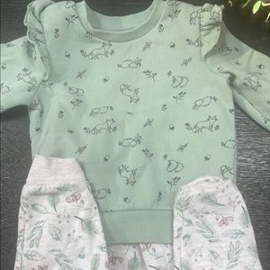 Kids sweats pants and sweatshirt